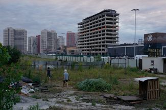 Район ТЦ Retroville. Август 2023 года